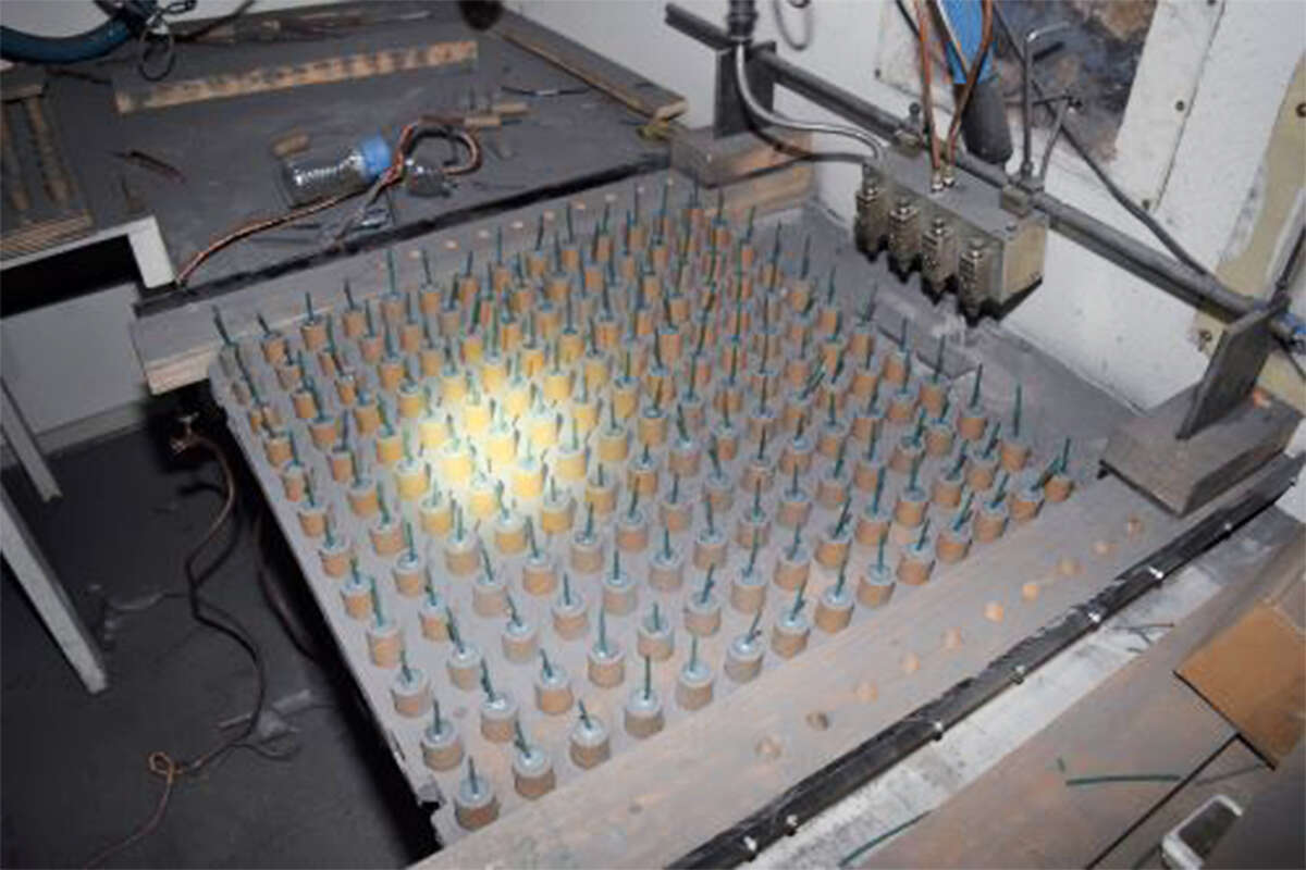 Officers located over 100 pounds of “precursor explosive making materials, assembly equipment, and completed explosives” May 8, 2023, the San Jose Police Department said.