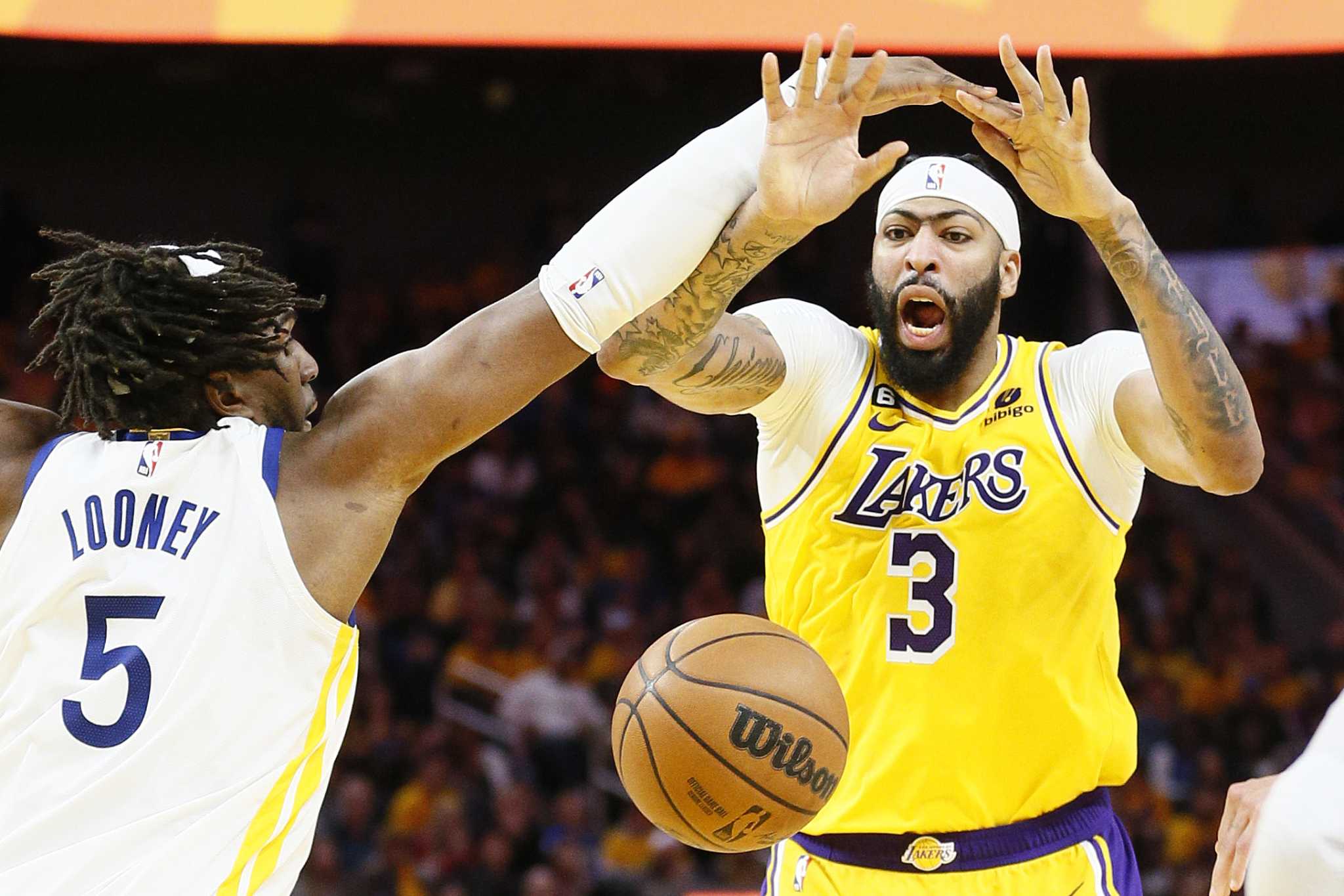 The LeBron James-Anthony Davis pick-and-roll is here, and it is