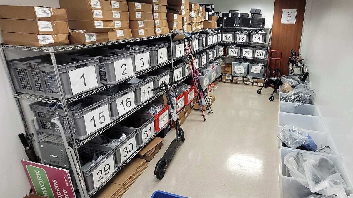 Bikes, a prosthetic leg and two urns A look at Metro lost and found