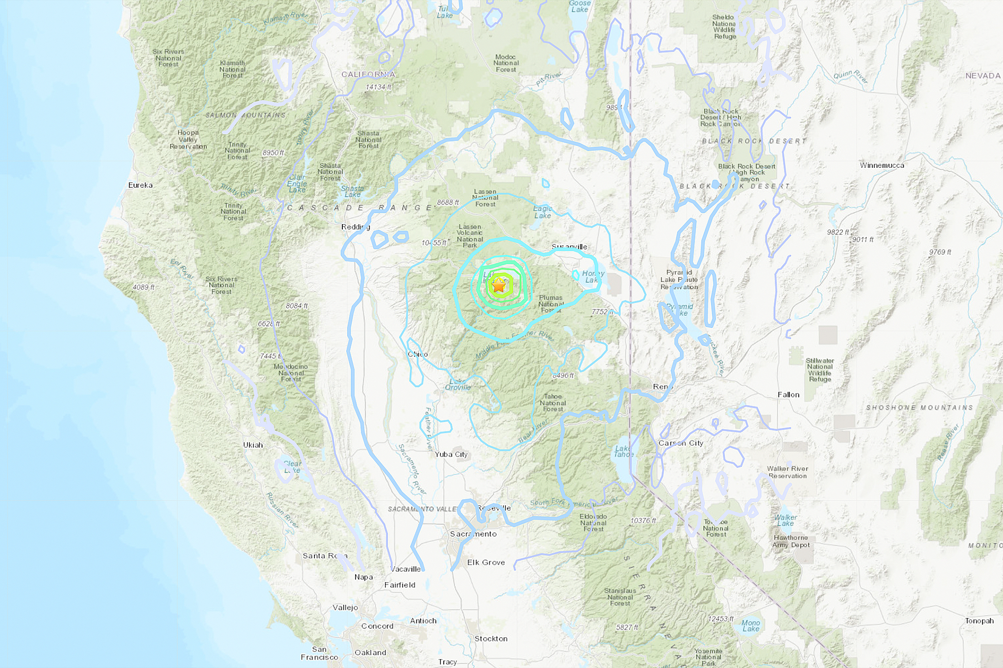 Strong 5.4 aftershock wakes up northern Californians on New Year's Day