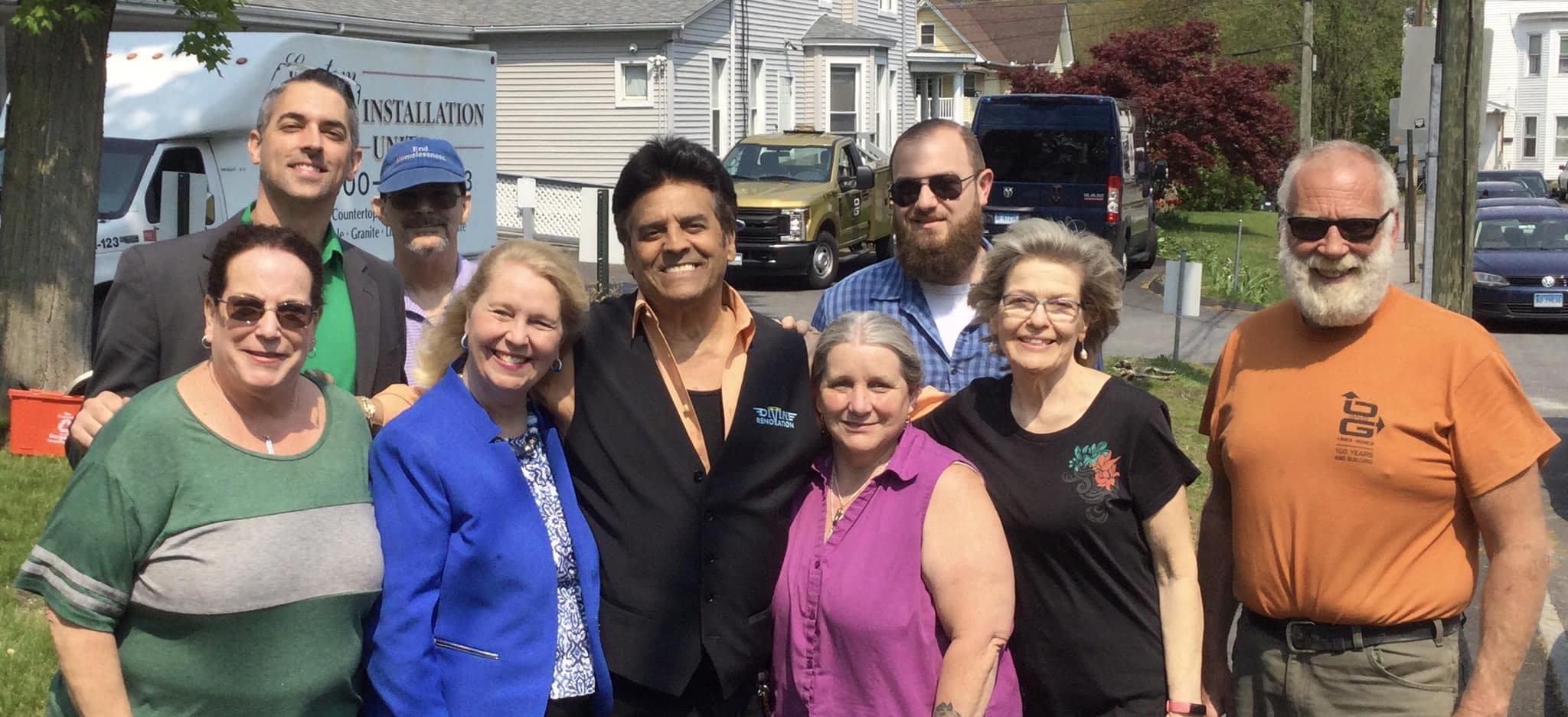 Erik Estrada, ‘Divine Renovation’ show films Torrington project at FISH shelter, cop fundraiser Erik Estrada, ‘Divine Renovation’ show films Torrington project at FISH shelter, cop fundraiser