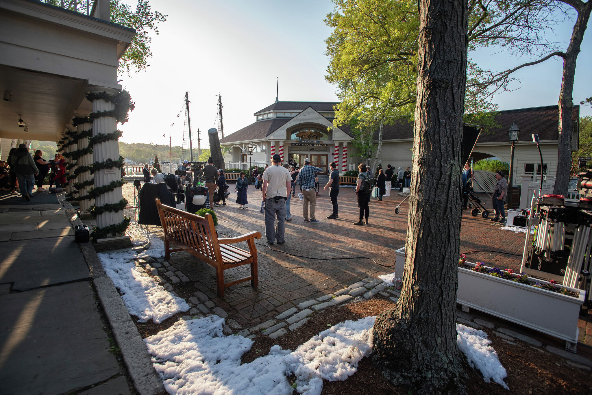 New Hallmark holiday movie is filming throughout Mystic - Vimarsana News