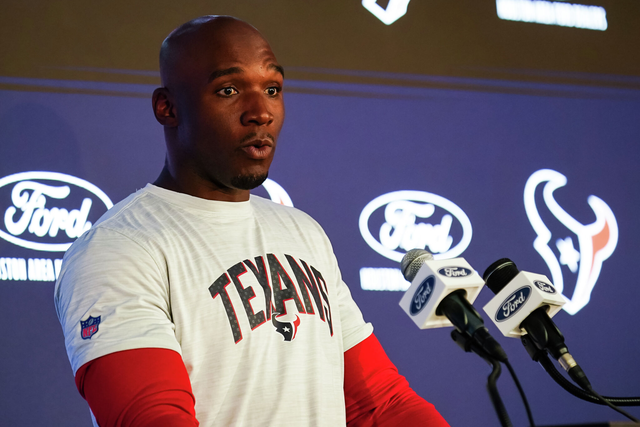 DeMeco Ryans outlines goals for Texans' rookie minicamp