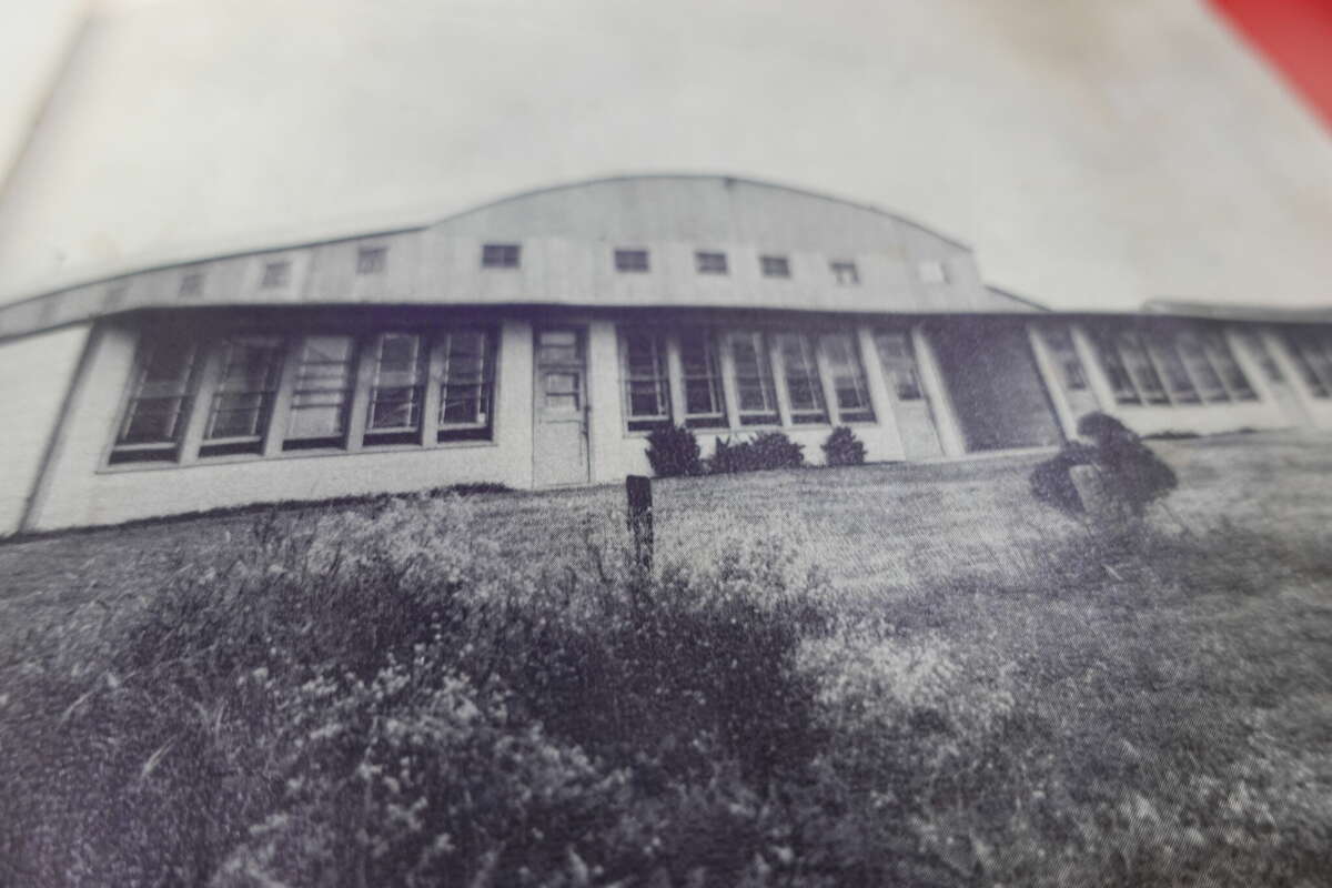 The then-Henderson High School, prior to integration of the Hardin-Jefferson schools. The school was named for Principal James H. Henderson, the first Black principal at the school. The school, called "China Colored School," before integration, was the school for Black students from China, Nome and Sour Lake. Photo taken May 11, 2023. Photo by Olivia Malick/ The Enterprise.