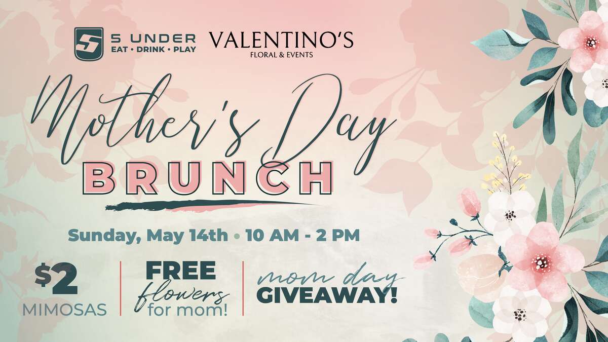 The 5 Under Golf Center is hosting a Mother’s Day brunch this weekend.