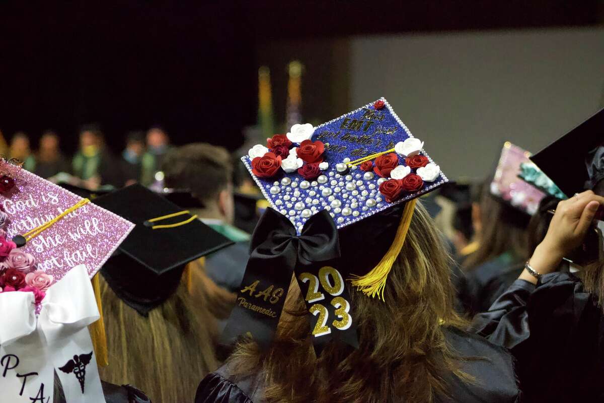 Laredo College, TAMIU students design graduation caps for 2023