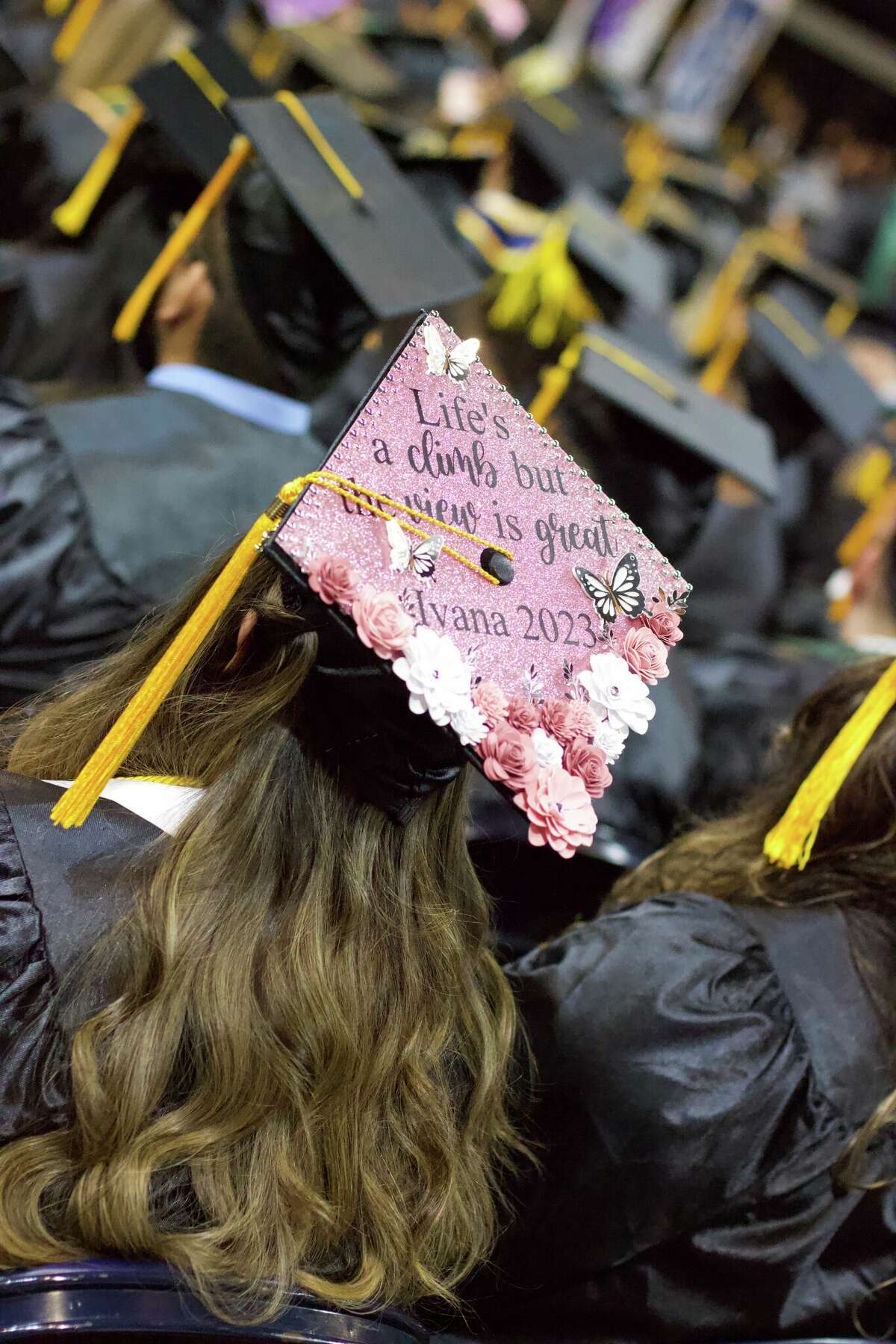 Laredo College, TAMIU students design graduation caps for 2023