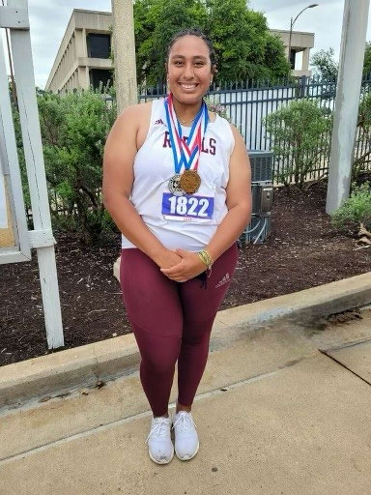 HS TRACK Legacys Acosta medals twice at wet UIL state track meet