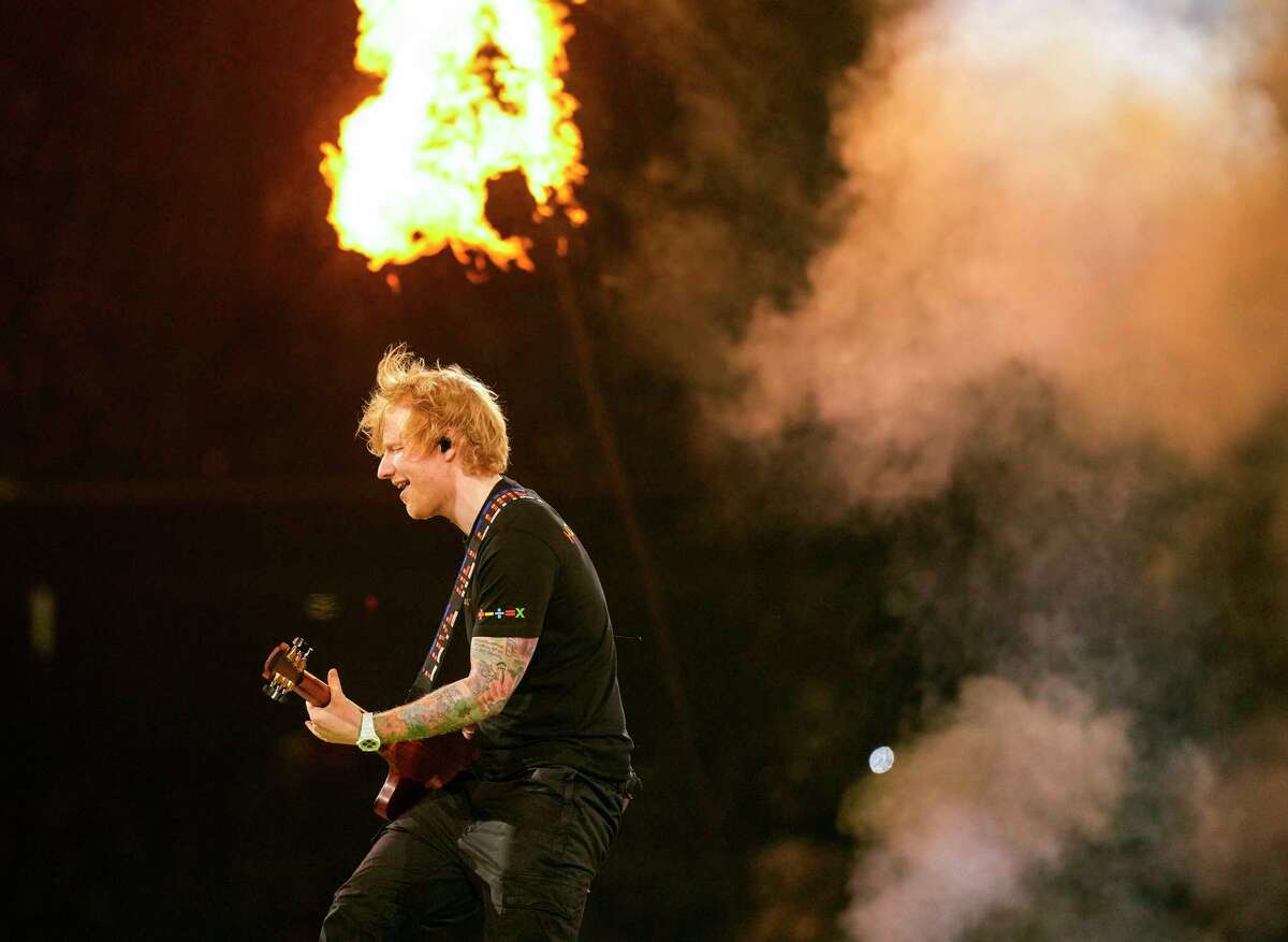 Concert review Ed Sheeran brings his biggest show yet to Houston