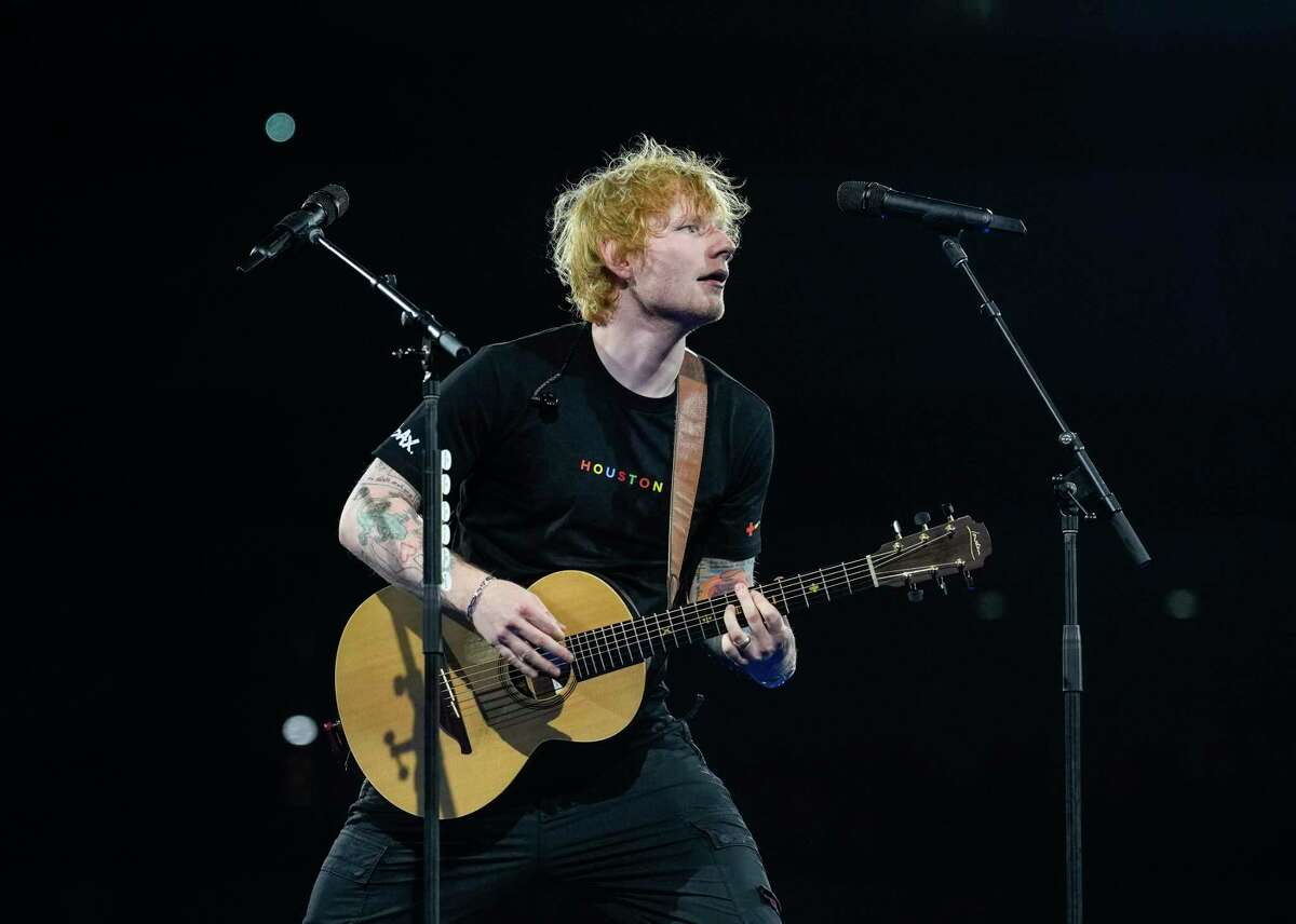 Concert review Ed Sheeran brings his biggest show yet to Houston