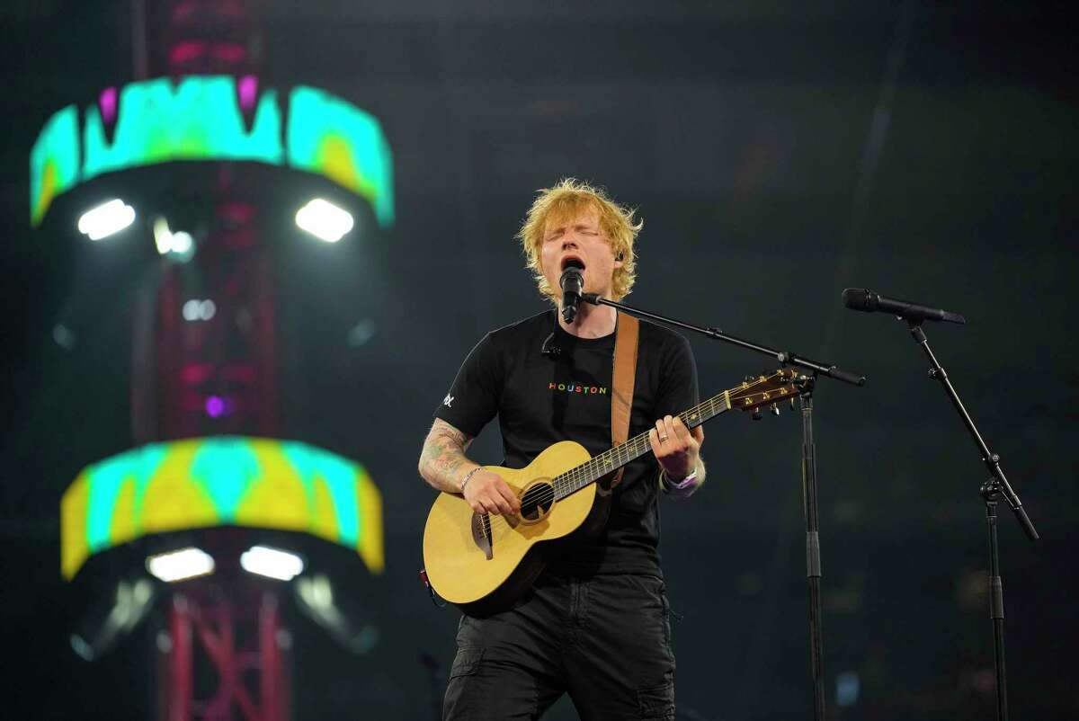 Concert review Ed Sheeran brings his biggest show yet to Houston