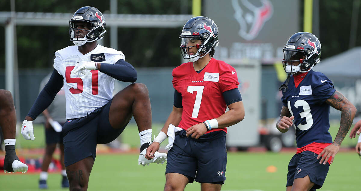 Houston Texans receiver Tank Dell Learn more about rookie standout