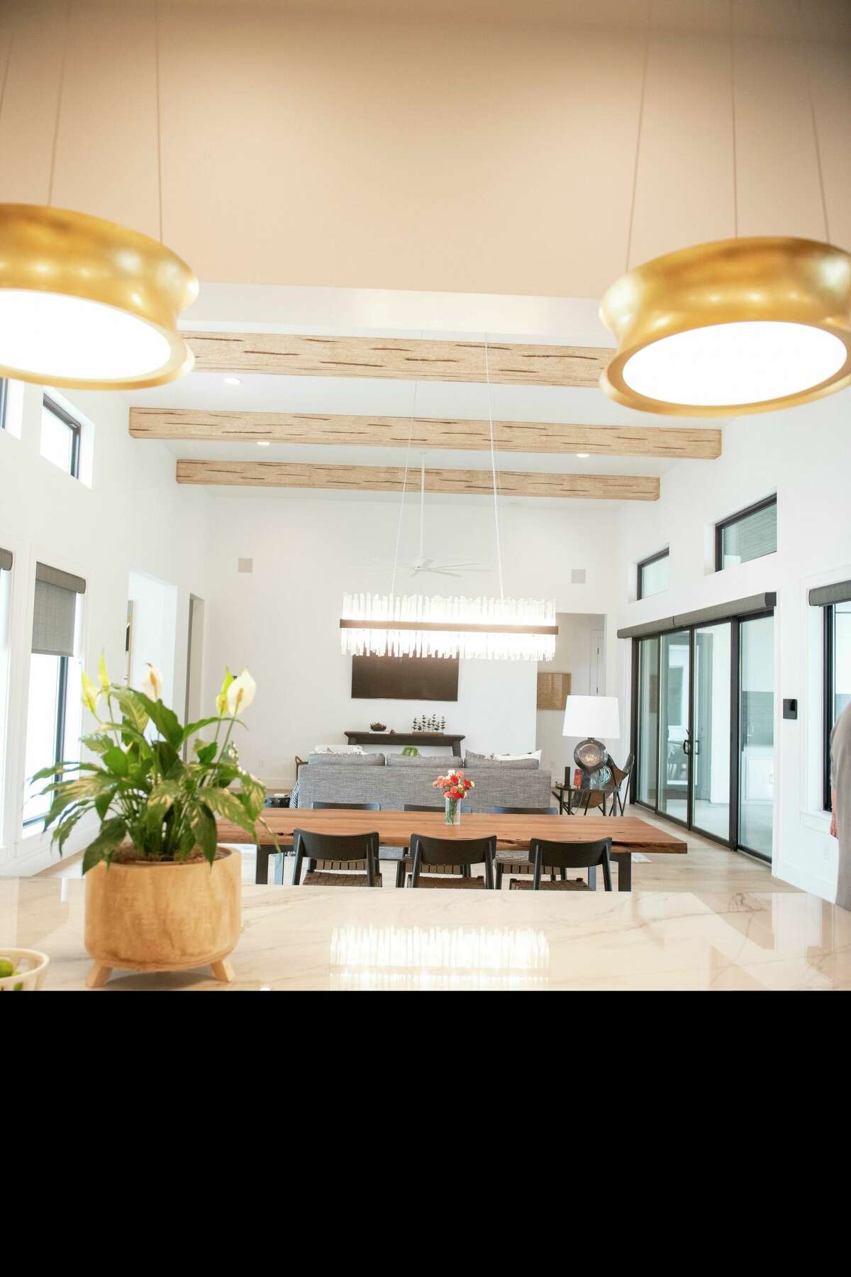San Antonio smart house controls lights, security, music, shower temp
