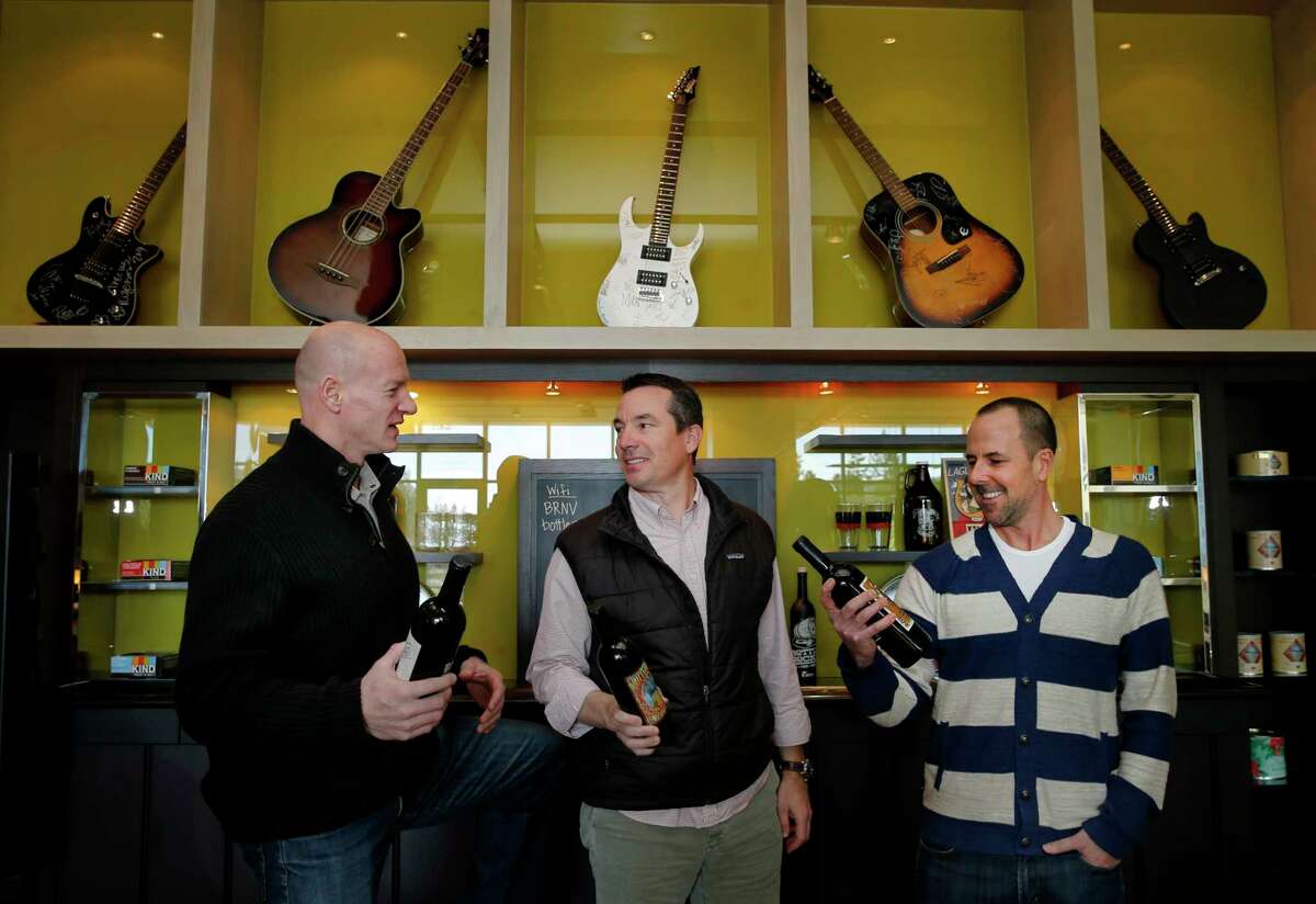 Justin Dragoo (left), Jason Scoggins and Dave Graham are the producers of BottleRock Napa Valley. They took over the festival in 2014 after it had a disastrous first year.