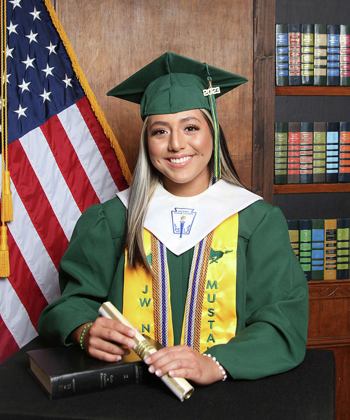 Natalie Tristan, Nixon High School Valedictorian for the class of 2023.