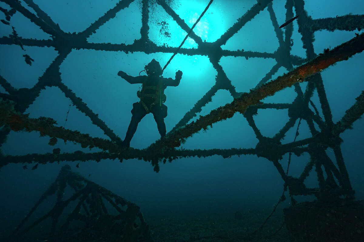 Commercial divers can work on infrastructure hundreds of feet beneath the ocean floor. 