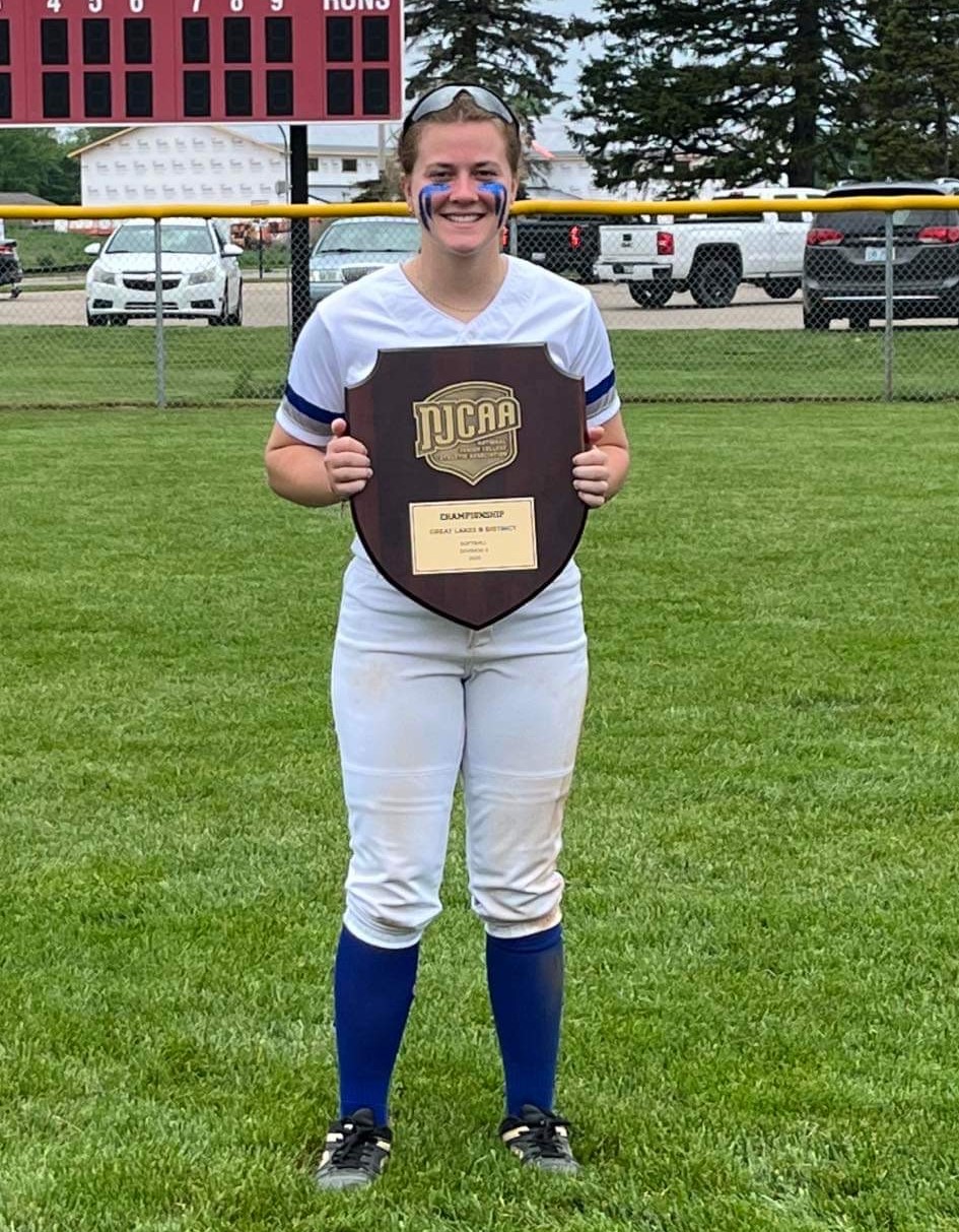 Brethren graduate earns berth to NJCAA softball world series