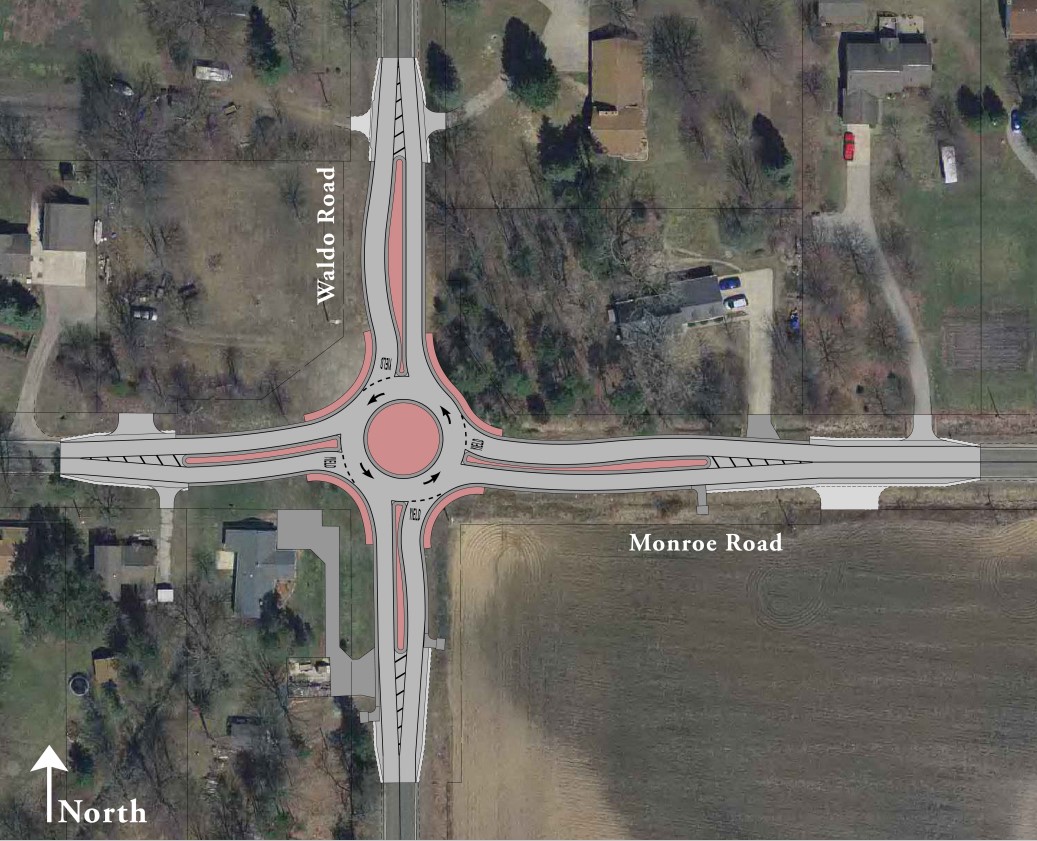 Larkin Township residents respond to roundabout at Waldo, Monroe