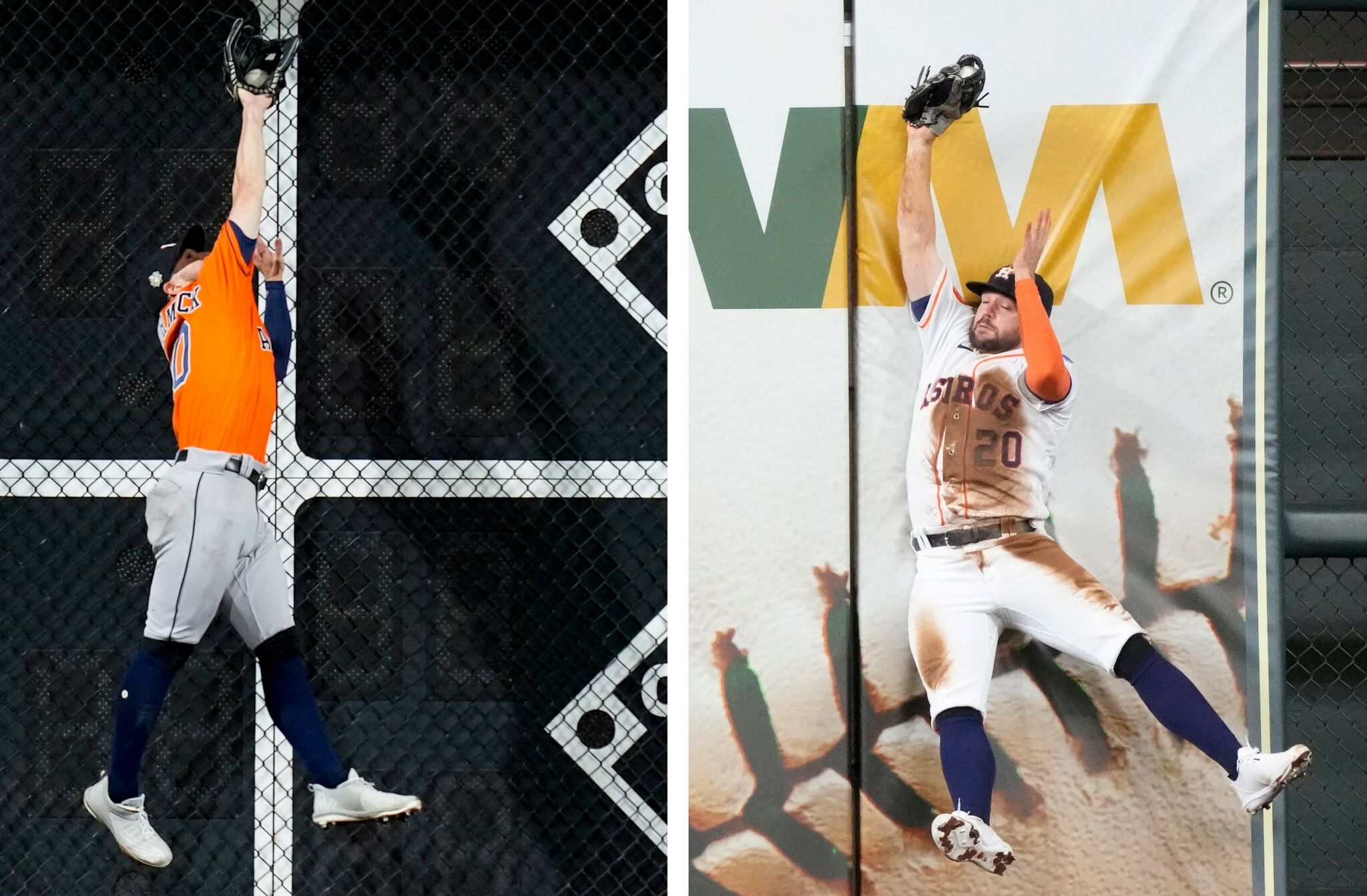 Chas McCormick's catch: Comparing World Series grab to play vs. Cubs