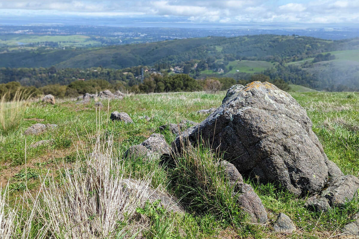 Hiking the Russian Ridge Open Space Preserve in the the Santa Cruz Mountains where the pesky Bay Area fog could cloud the incredible views.