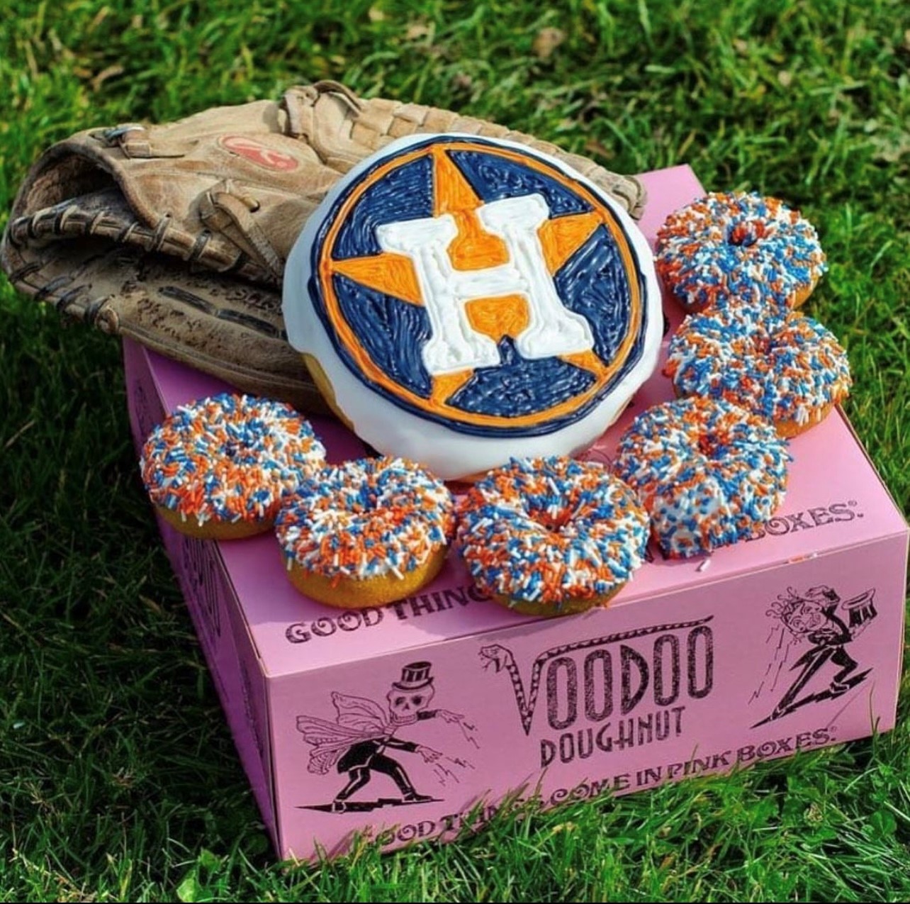 Wear your Astros gear to get a free donut