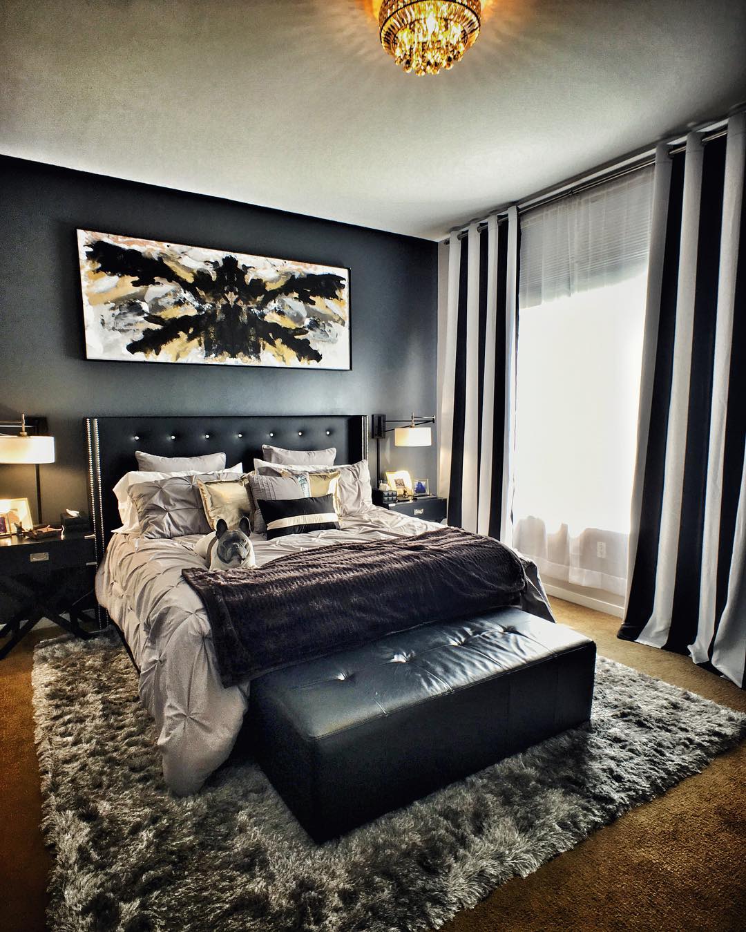 12 Black Bedroom Ideas That Are Surprisingly Approachable, image size:1080x1349