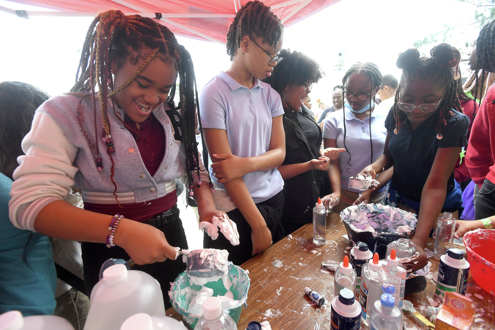 Port Arthur middle schoolers celebrate National STEM Day