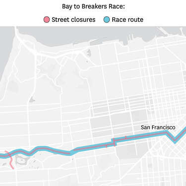 Raider Nation On Location at the Bay to Breakers