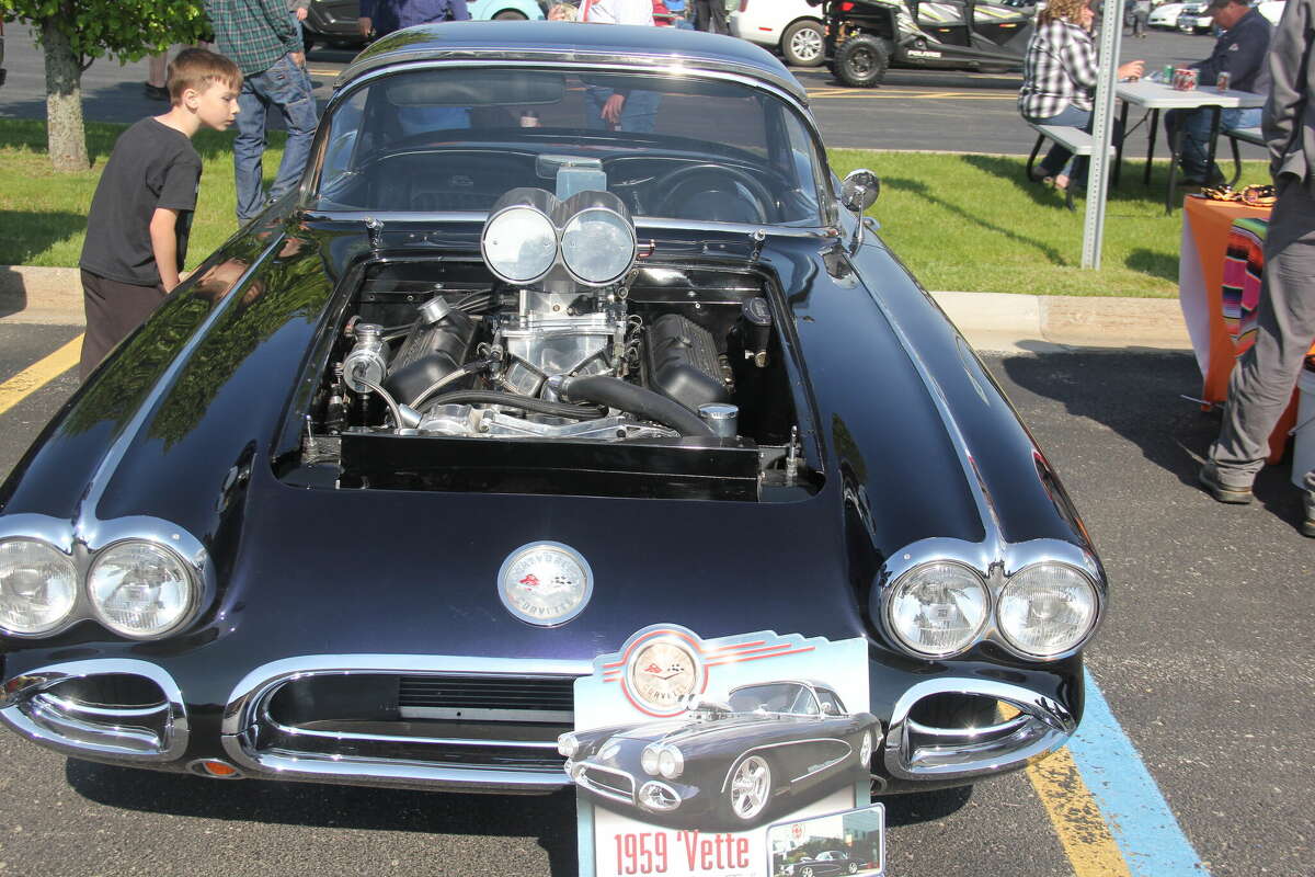 The Caro community came out to support Bobby Cirassoli at the Tuscola Tech Center's inaugural Car Show and Big Toy event Wednesday evening. 