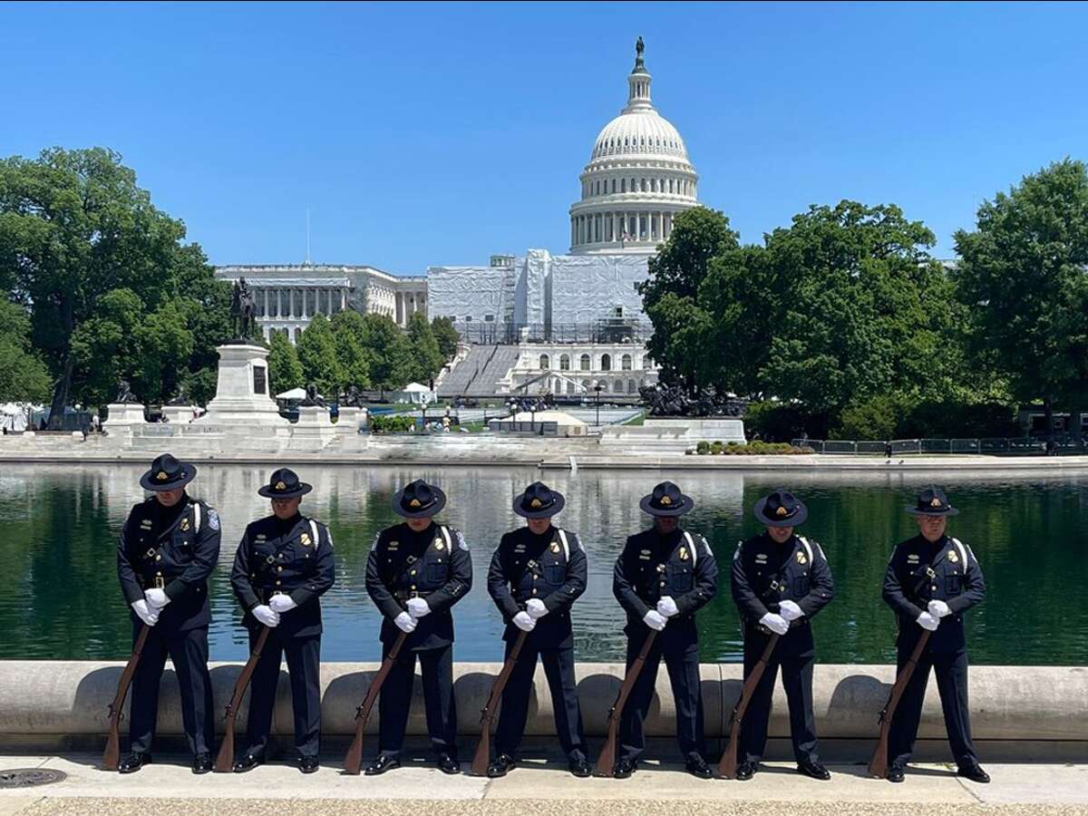 The Laredo CBP Port of Entry Honor Guard Drill Team performed in the prestigious annual Steve Young National Honor Guard competition this week in Washington, D.C. and earned the Chief Judge’s Award.