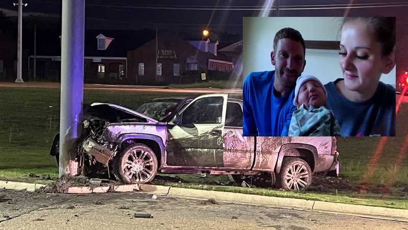 New parents have story to tell after truck stolen from hospital