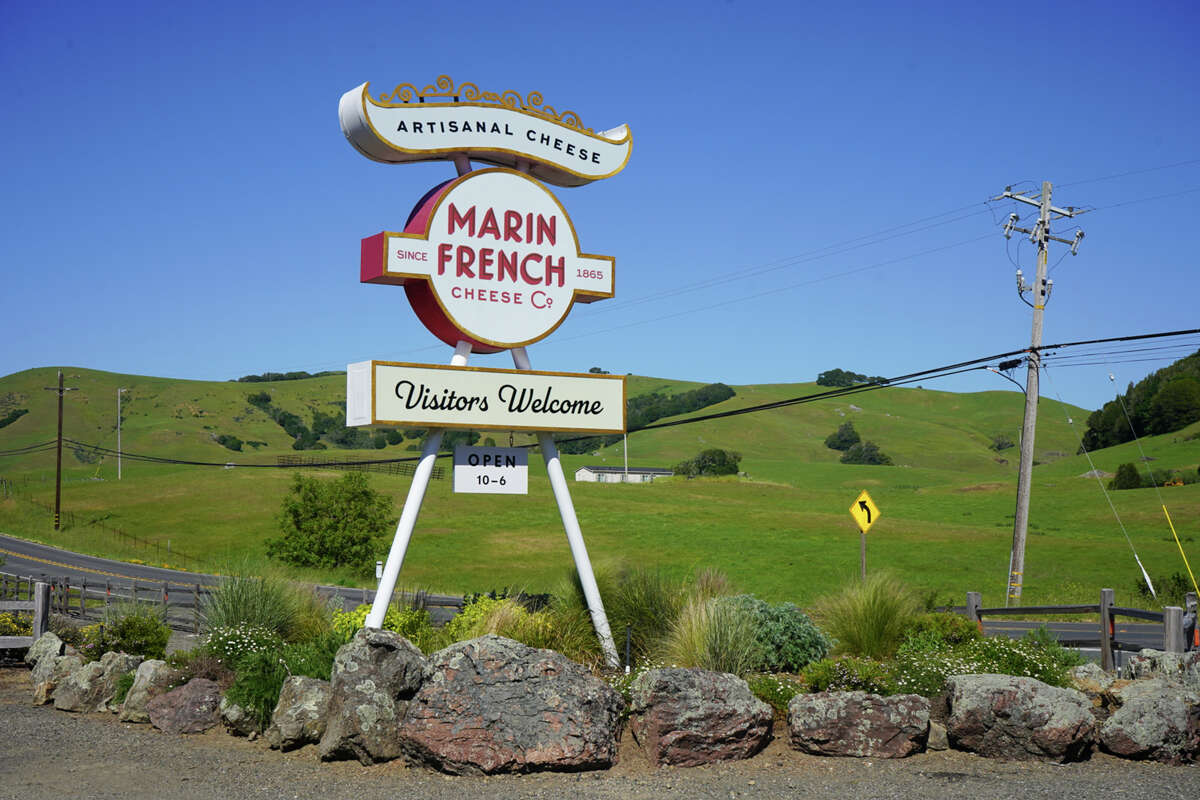 Marin French Cheese Co., located at 7510 Pt. Reyes-Petaluma Rd. in Petaluma, as seen on May 16, 2023. The cheese company has been making cheese on the same property since 1865. 