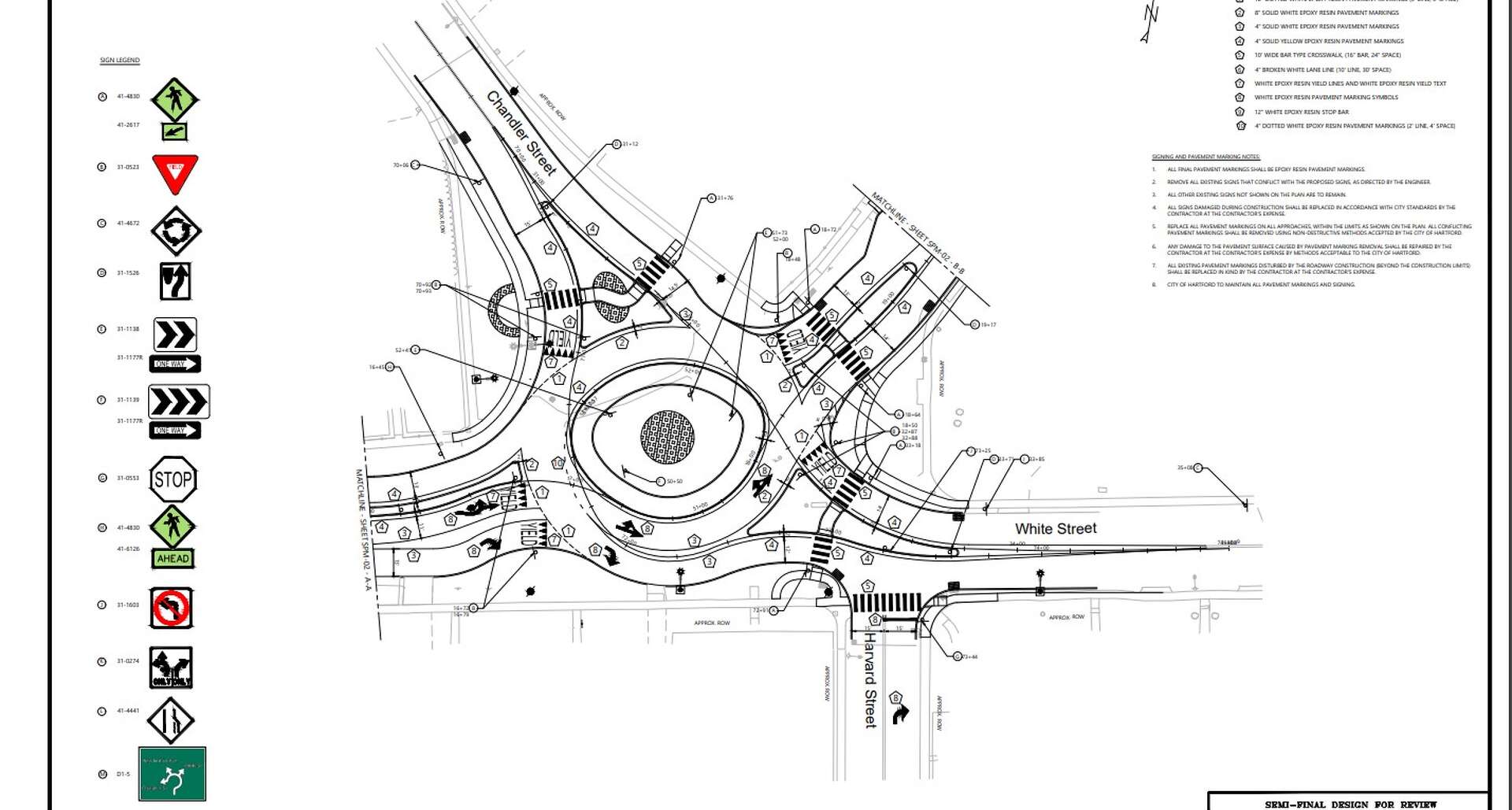 Hartford to install roundabout at site of frequent car crashes