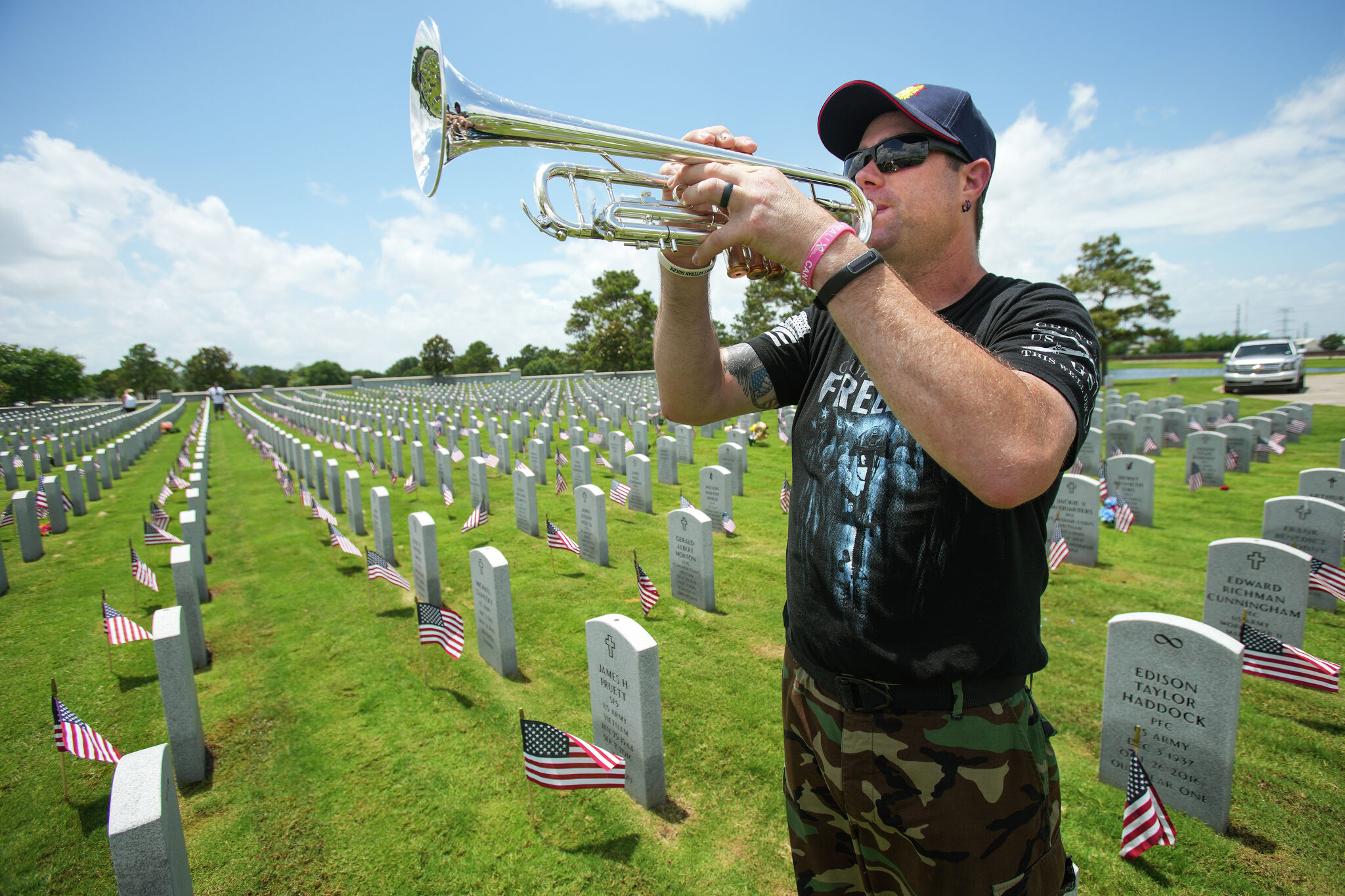 Spring bugler to take part in 'Taps Across America' on Memorial Day