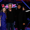 THE VOICE -- "Live Semi-Final Top 8 Performances" Episode 2315A -- Pictured: (l-r) Grace West, Blake Shelton, Noivas -- (Photo by: Trae Patton/NBC via Getty Images)
