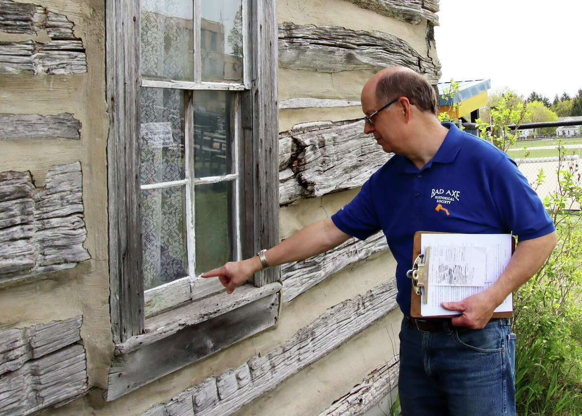 Help preserve Bad Axe historical log cabin village