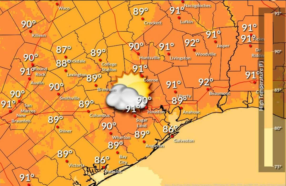 Houston weather Air quality warnings issued for Friday