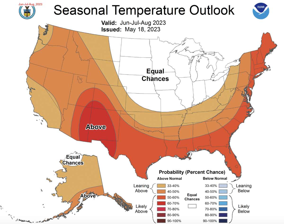 Connecticut will have a hot and rainy summer, NOAA predicts