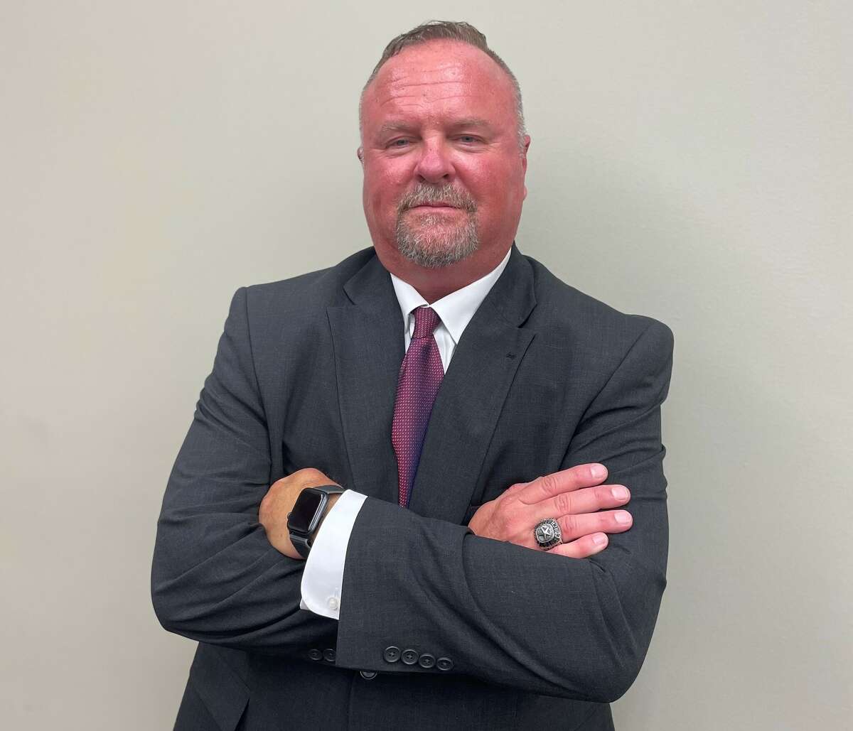 Crosby high school football coach Joe Willis hits the ground running