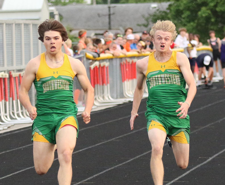 Two Piasa Birds fly in 100, advance to 1A state track meet