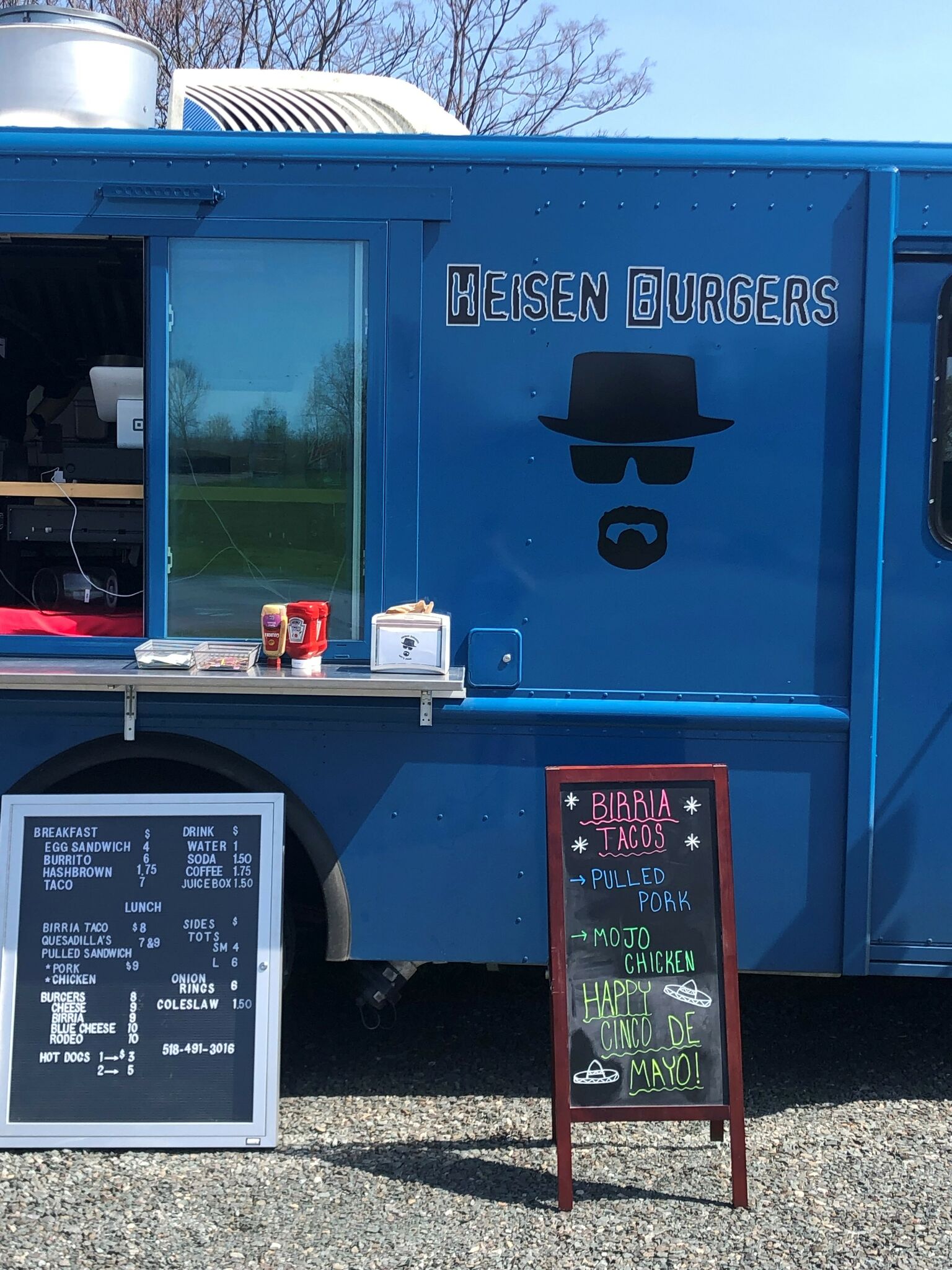 Regeneron coworkers, "Breaking Bad" fans on Heisenburgers Food Truck - Vimarsana News