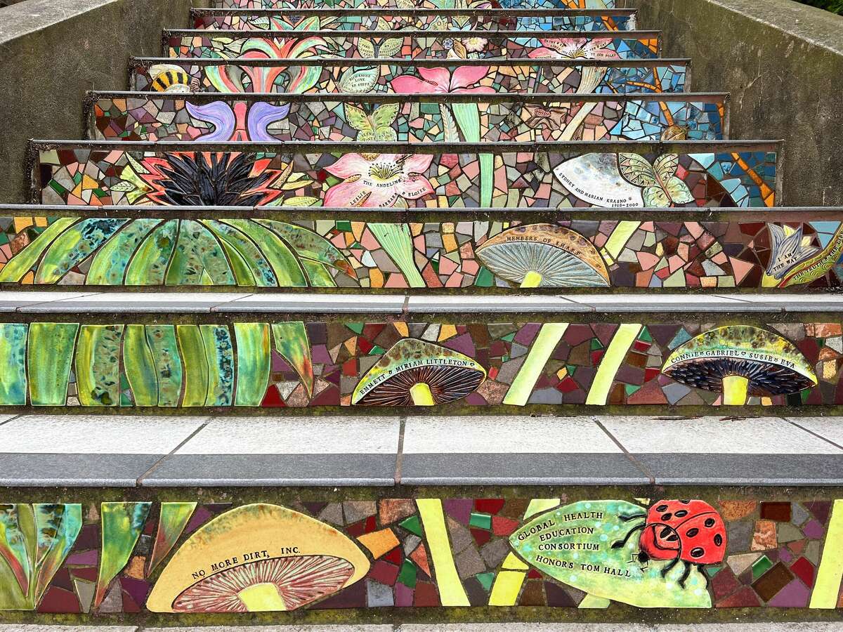 Hidden Garden Steps: All to know about the mosaic staircase