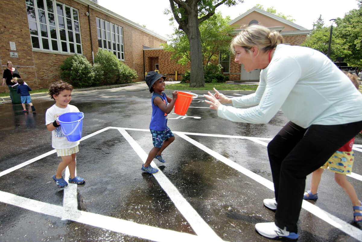 Photos Old Greenwich School Transforms Into Life size Candyland