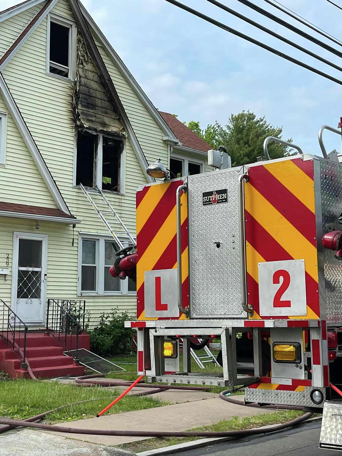 Two burned in Flatbush Avenue house fire, Hartford officials say