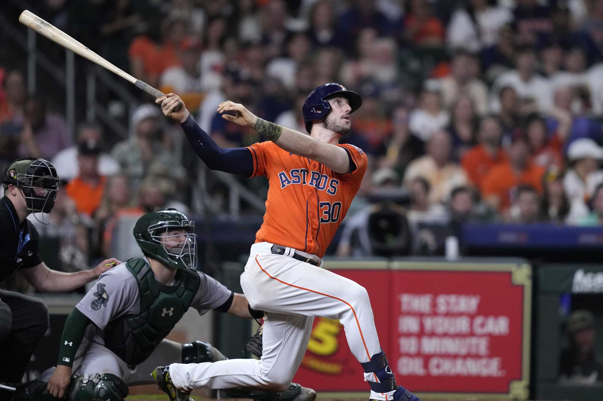 Kyle Tucker lifts Houston Astros past Oakland Athletics