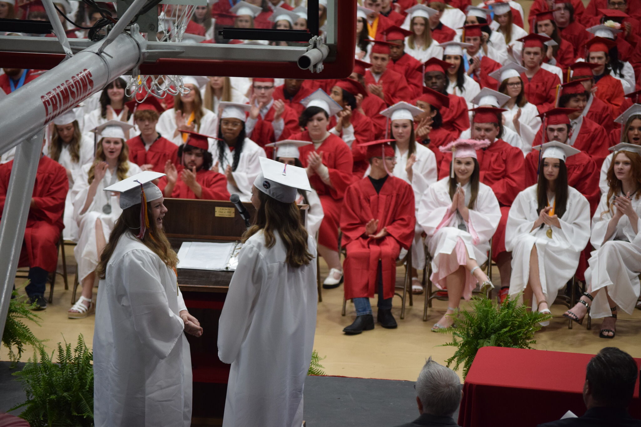 Jacksonville High School's 2023 graduation ceremony