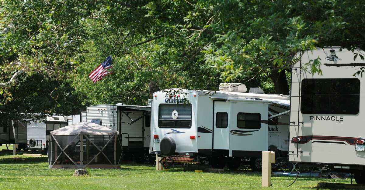 Pere Marquette State Park in Grafton has booked every weekend campsite