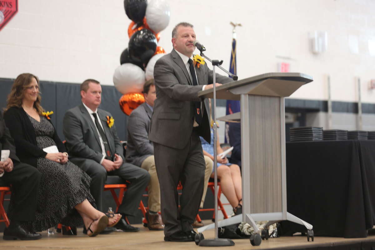 The Ubly commencement ceremony was held Sunday afternoon