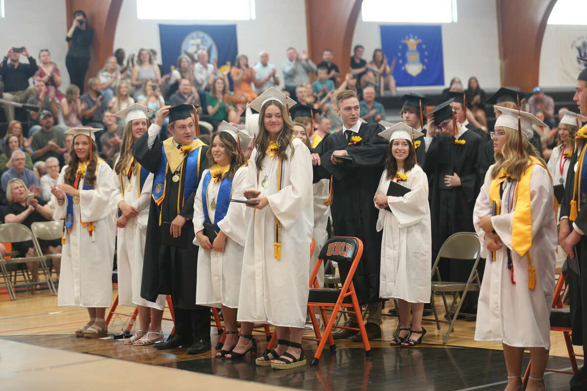 The Ubly commencement ceremony was held Sunday afternoon