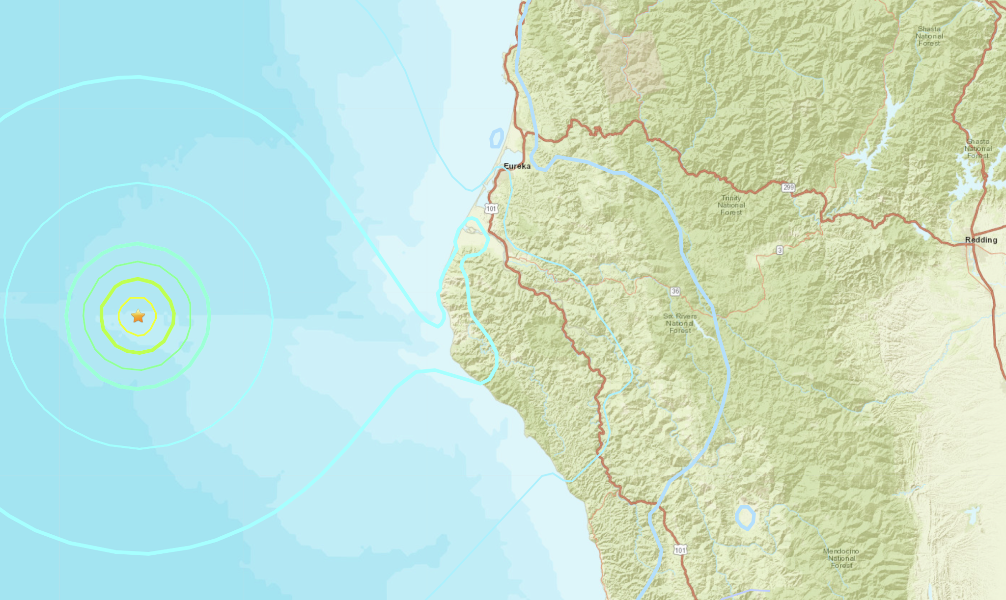 5.5-magnitude earthquake hits Humboldt County